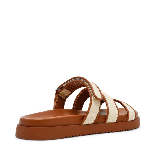 Missile Sandal TAN RAFFIA