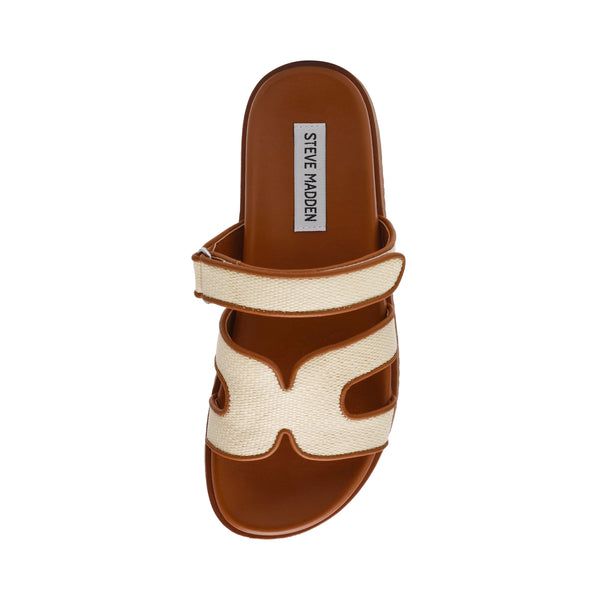 Missile Sandal TAN RAFFIA