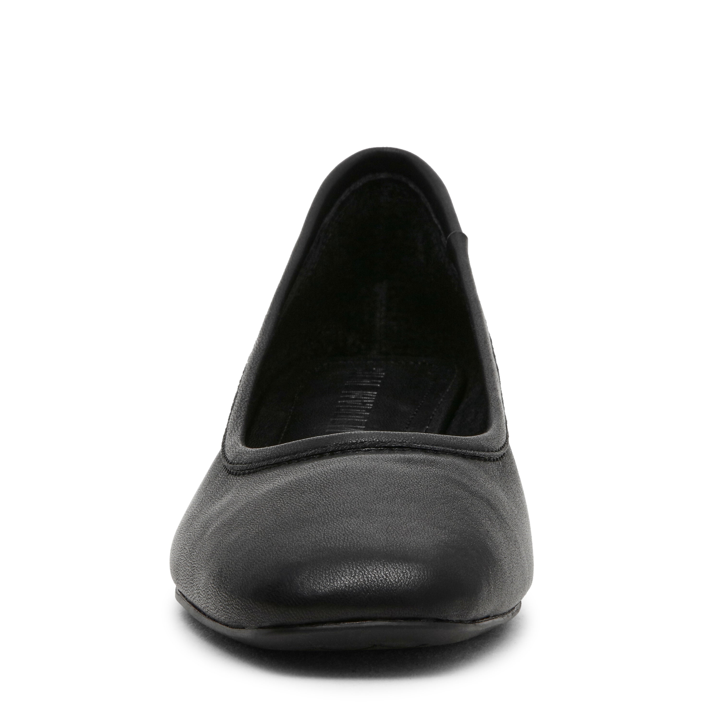 Mollie Flat Shoe BLACK LEATHER