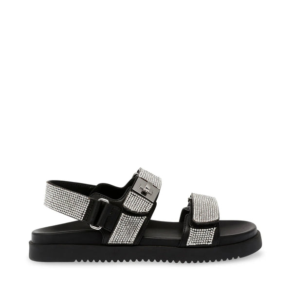 Mona-R Sandal Black/Silver - Steve Madden Polska