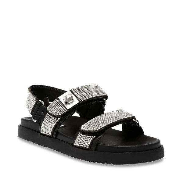 Mona-R Sandal Black/Silver - Steve Madden Polska