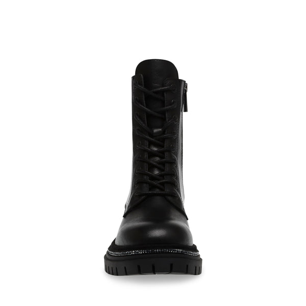 OPT-IN BOOTS BLACK LEATHER - Steve Madden Polska