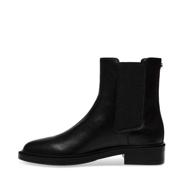 RIDIN BOOTS BLACK LEATHER - Steve Madden Polska