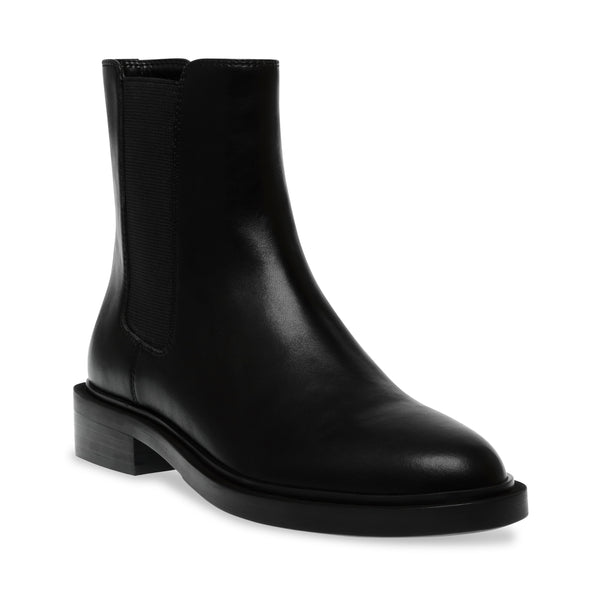 RIDIN BOOTS BLACK LEATHER - Steve Madden Polska