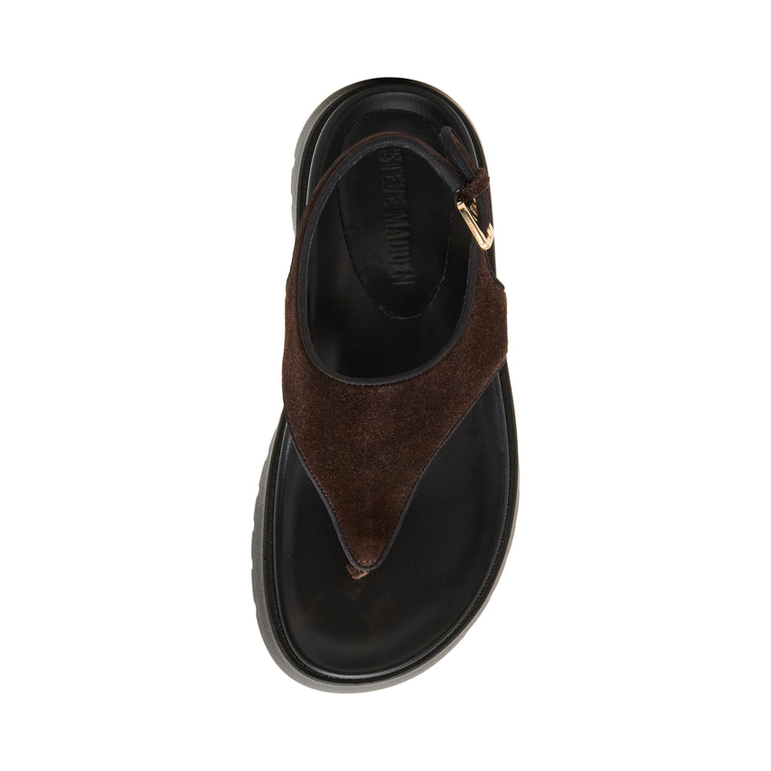 Tabor Sandal BROWN SUEDE - view 6