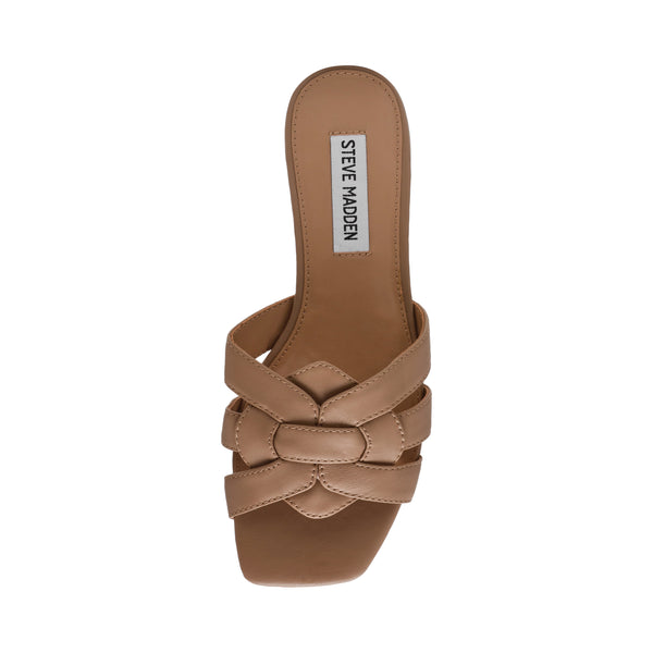 Vcay Sandal Tan Leather - Steve Madden Polska