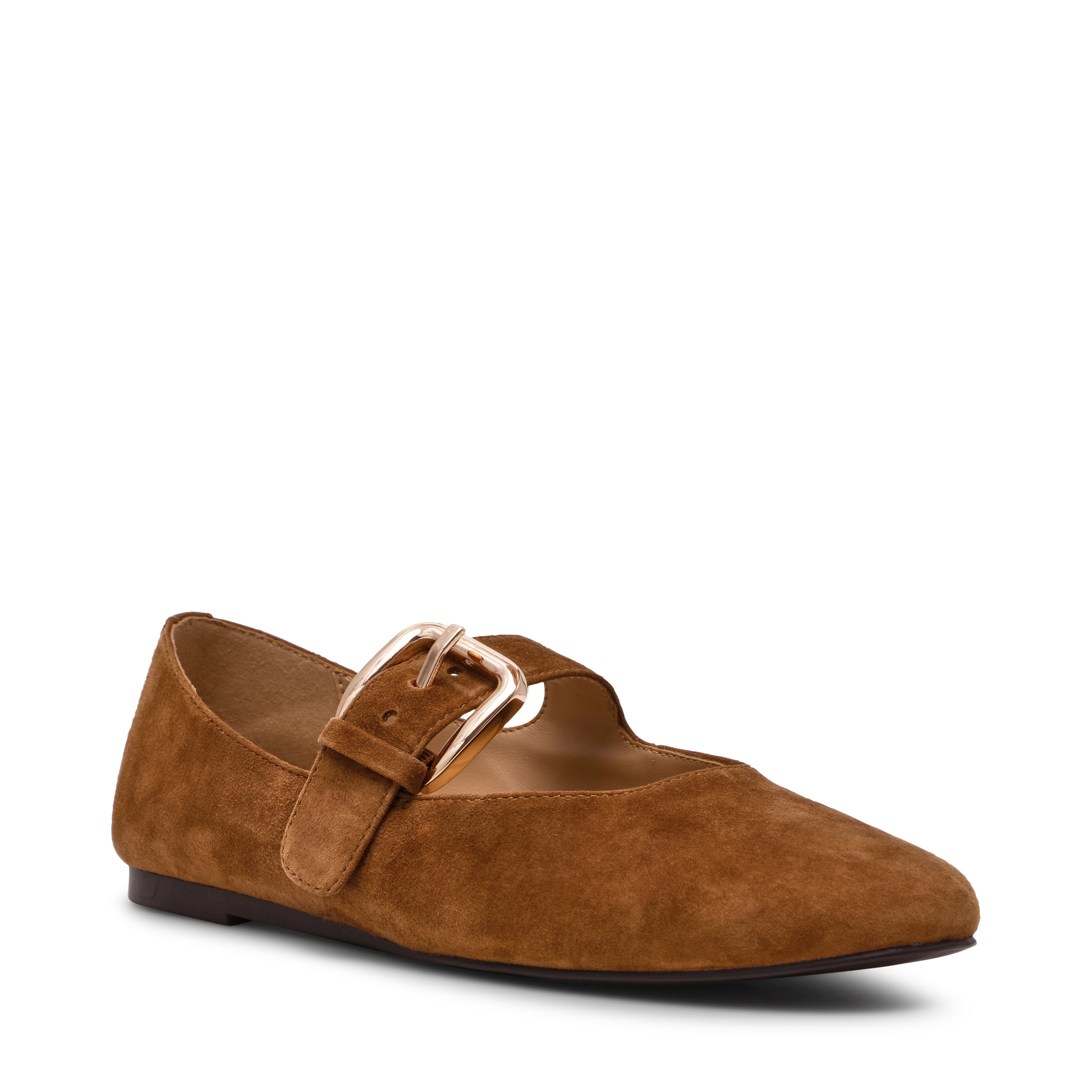 Zarah Flat Shoe CHESTNUT SUEDE