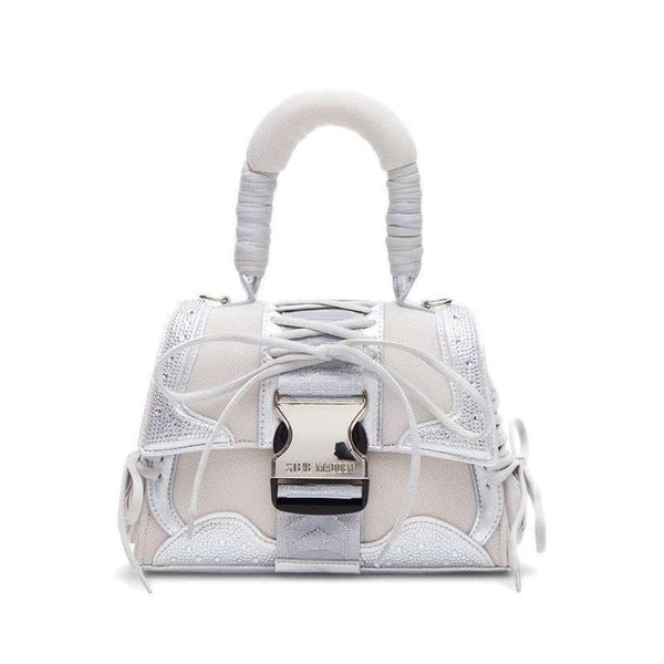 BDIEGO-R CROSSBODY BAG GREY/SILVER - Steve Madden Polska