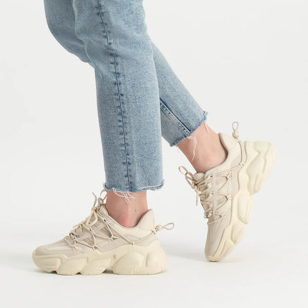 SPECTATOR SNEAKER BONE - Steve Madden Polska