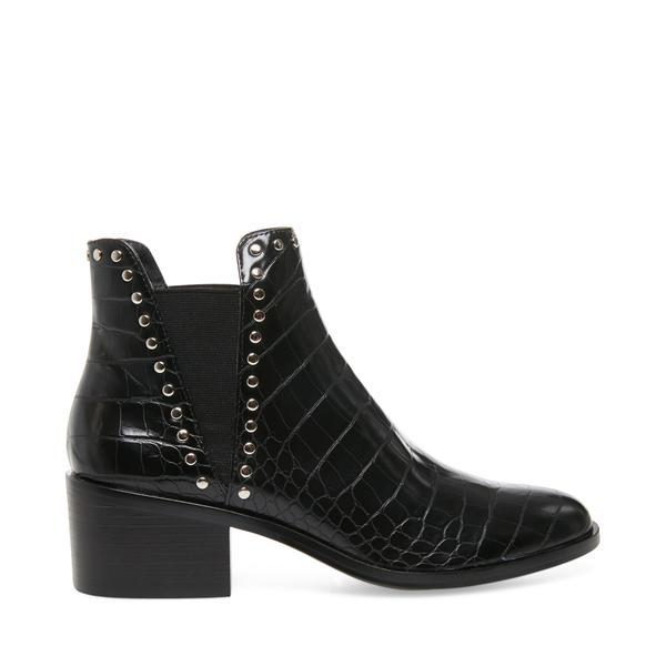 Cade Black Croco - Steve Madden Polska